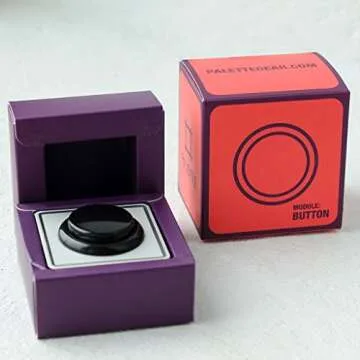 Palette Aluminum Arcade Style Button Module Add-On for Control Setup