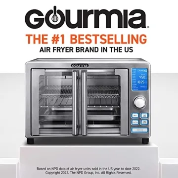 Gourmia GTF7520 Toast Oven Air Fryer for Healthy Families