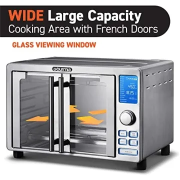 Gourmia GTF7520 Toast Oven Air Fryer for Healthy Families