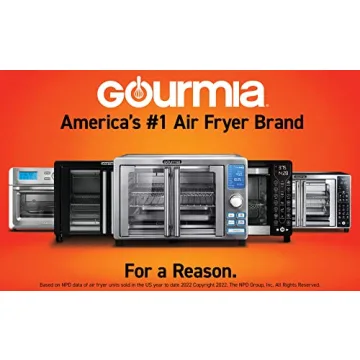 Gourmia GTF7520 Toast Oven Air Fryer for Healthy Families