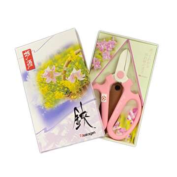 Sakagen Hand Creation Old Manners Pink F-170 Knife - Precision Craftsmanship