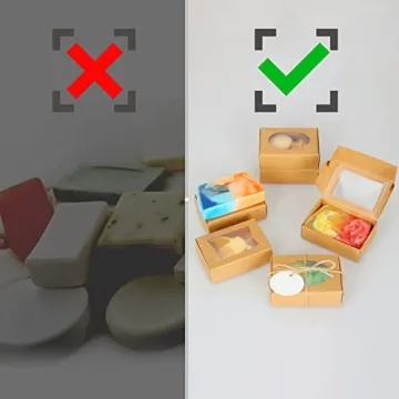 COTOPHER Soap Box 30Pcs for Handmade Soap & Gifts