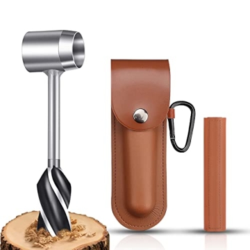 Bushcraft Gear for Survival: Manual Auger and Hole Maker for Outdoor Adventures