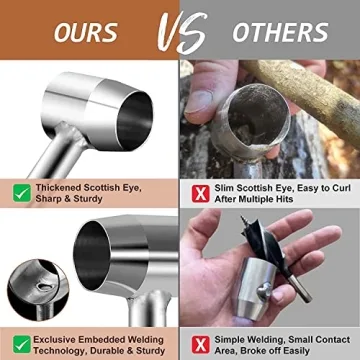 Bushcraft Manual Auger for Easy Drilling Outdoors