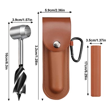 Bushcraft Manual Auger for Easy Drilling Outdoors
