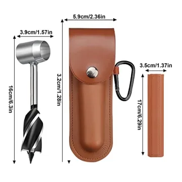 Bushcraft Manual Auger for Easy Drilling Outdoors