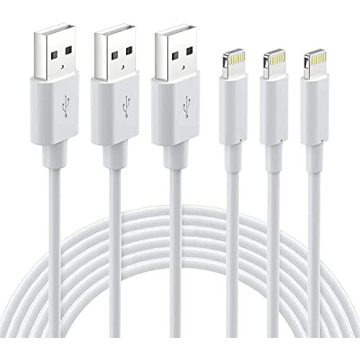 Lightning Cable MFi Certified 3Pack Fast Charging Cords