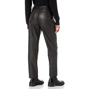 Vegan Leather Pants by The Drop – Stylish and Sustainable