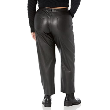 Vegan Leather Pants by The Drop – Stylish and Sustainable