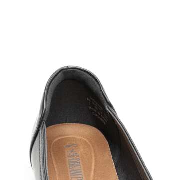 DREAM PAIRS Womens Ballet Flats, Comfortable Slip On Business Office Dress Shoes for Women Dressy and Work with 3D Molded Insole, Black, Size 7, Sdfa2406w