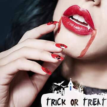1200+ Patterns Halloween Nail Stickers for Festive Nail Art
