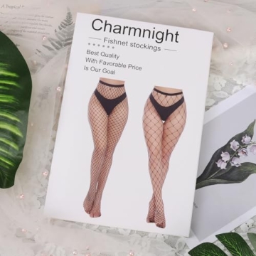 High Waist Fishnet Stockings - 2 Pair Set