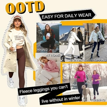 Women’s FULLSOFT Fleece Lined Leggings for Winter Comfort