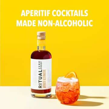 RITUAL ZERO PROOF Aperitif Alternative | Award-Winning Non-Alcoholic Spirit | 25.4 Fl Oz (750ml) | Z...