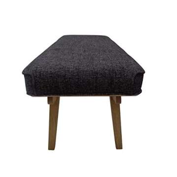 Shop Mid Century Fabric Bench by Christopher Knight Home