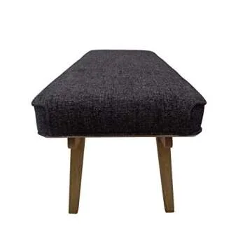 Shop Mid Century Fabric Bench by Christopher Knight Home