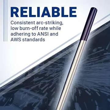 Midwest Tungsten Service TIG Electrodes 10-Pack for Welders