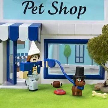 Roblox Celebrity Collection - Adopt Me: Pet Store Deluxe Playset [Includes Exclusive Virtual Item]