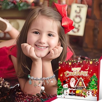 2024 Christmas Advent Calendar Girls Jewelry Set