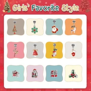 2024 Christmas Advent Calendar Girls Jewelry Set