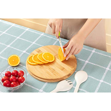 GEHE Bamboo Salad Bowl - Eco-friendly Dining Set