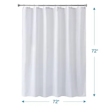 Amazer Waterproof Shower Curtain - Stylish & Functional