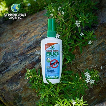 Greenerways Organic Bug Repellent - Safe, Effective, Eco-Friendly