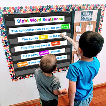 Eamay Pocket Chart for Classroom Organization and Rewards