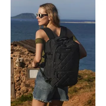 BAGSMART Travel Backpack 30L for Men Women Stylish Carry-on