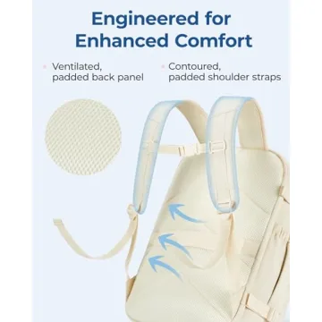 BAGSMART Travel Backpack 30L for Men Women Stylish Carry-on