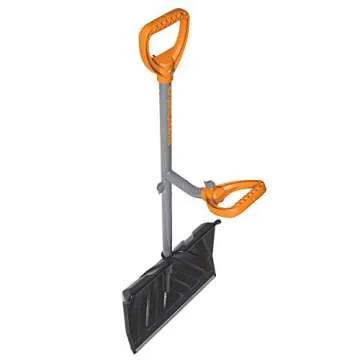 ErgieShovel ERG-SNSH18 Ergonomic Snow Shovel for Easy Use