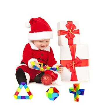 Jofan Big Snake Cube Puzzle Toys for Kids Christmas Gifts