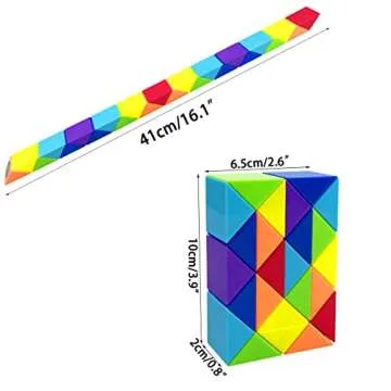 Jofan Big Snake Cube Puzzle Toys for Kids Christmas Gifts