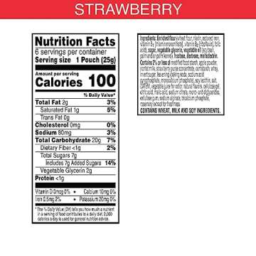 Special K Bar Pastry Crisps, 100 Calorie Snacks, Breakfast Bars, Strawberry, 5.28oz Box (12 Crisps)