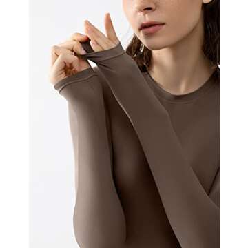 Stylish PUMIEY Long Sleeve Bodysuit for Women Chic Comfort