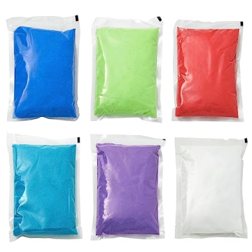 Bright Creations Colored Sand Pack for Crafting Fun
