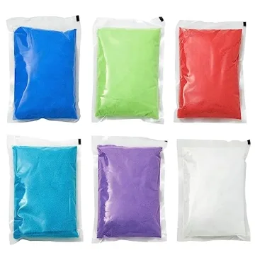 Bright Creations Colored Sand Pack for Crafting Fun