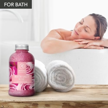 Rose Bath Salts - Natural Relaxation & Aromatherapy