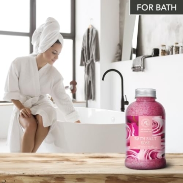 Rose Bath Salts - Natural Relaxation & Aromatherapy