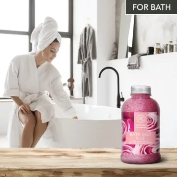 Rose Bath Salts - Natural Relaxation & Aromatherapy