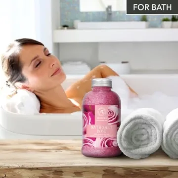 Rose Bath Salts - Natural Relaxation & Aromatherapy