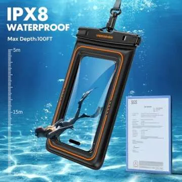 Waterproof Phone Case for All Smartphones - 2 Pack