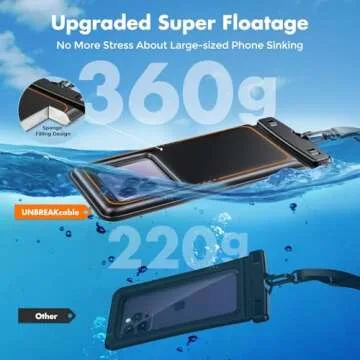 Waterproof Phone Case for All Smartphones - 2 Pack