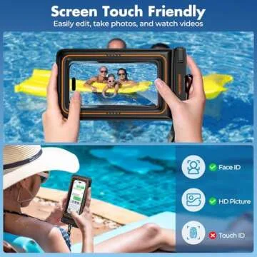Waterproof Phone Case for All Smartphones - 2 Pack