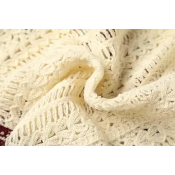 Stylish Womens Crochet V-Neck Vest for Every Occasion