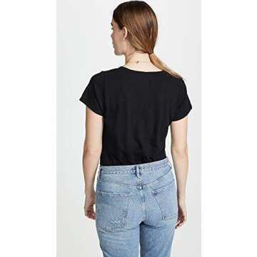 Velvet by Graham & Spencer Women's Jilian V Neck Tee