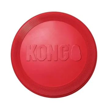 KONG Flyer Durable Dog Toy for Safe Outdoor Fun