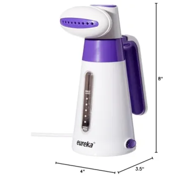 Eureka ERV2B Portable Fabric Steamer Quick Heat Travel