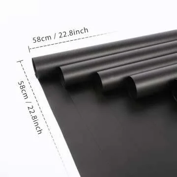 FUHITIM 20 Sheets Flower Wrapping Paper - Waterproof Floral Bouquet Packaging Paper for DIY Crafts?...