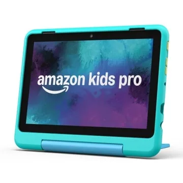 New Amazon Fire HD 8 Kids Pro Tablet for Ages 6-12 - 32GB, 13-Hr Battery, Slim Case